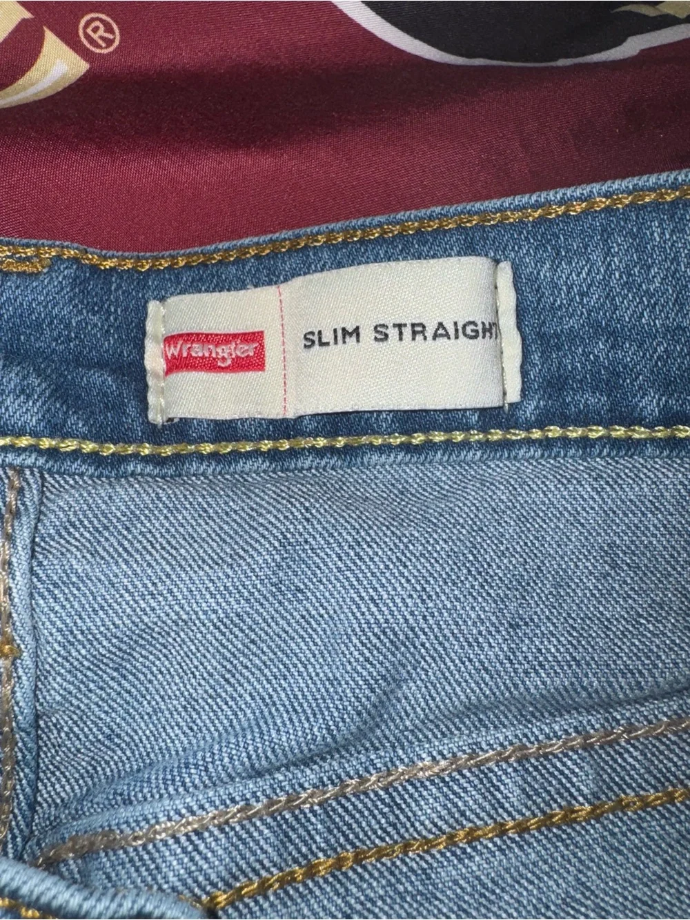 Wrangler Men's Straight-Leg Jeans in Medium Blue Wash
